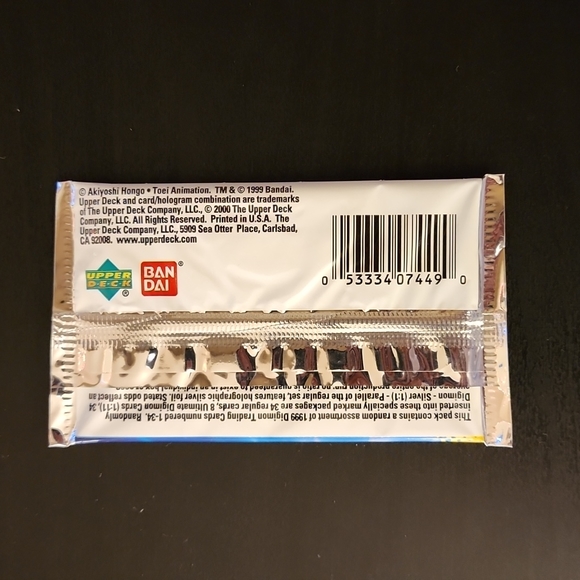 Digimon Trading Card Booster Pack Animated Series Edition - Picture 2 of 3